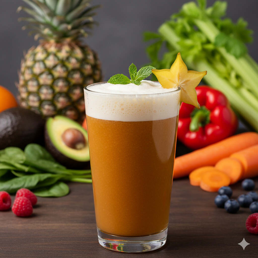 Anregung des Stoffwechsels Powercocktail